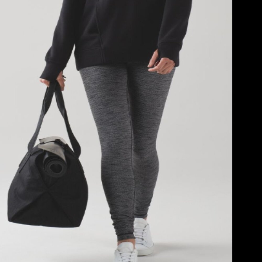 Lululemon Wunder Under Black Design Legging 4